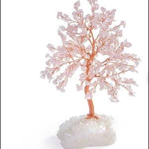 Karma Luck Tree of Life - Rose Quartz Stone